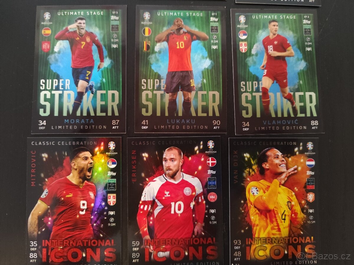 Fotbalové kartičky - Limit Edition Ultimate Stage - 3