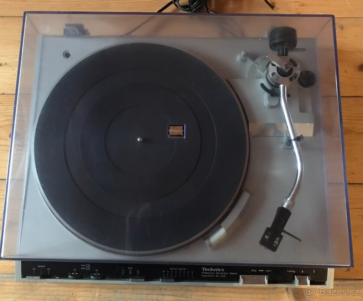 KVALITNÍ GRAMOFON TECHNICS SL-230 ( 1978) PLNÝ AUTOMAT - 3