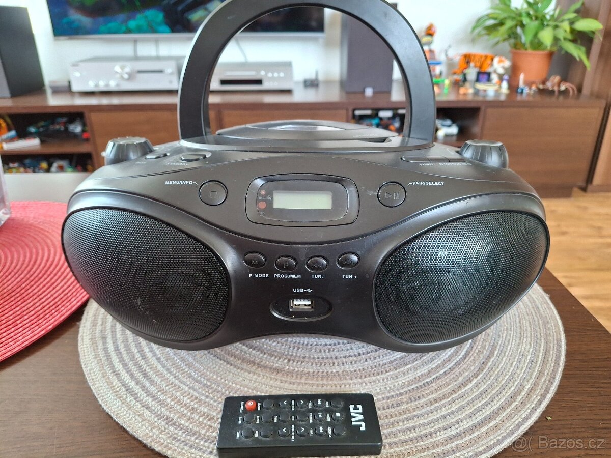 JVC radiopřijímač DAB+/CD - 3