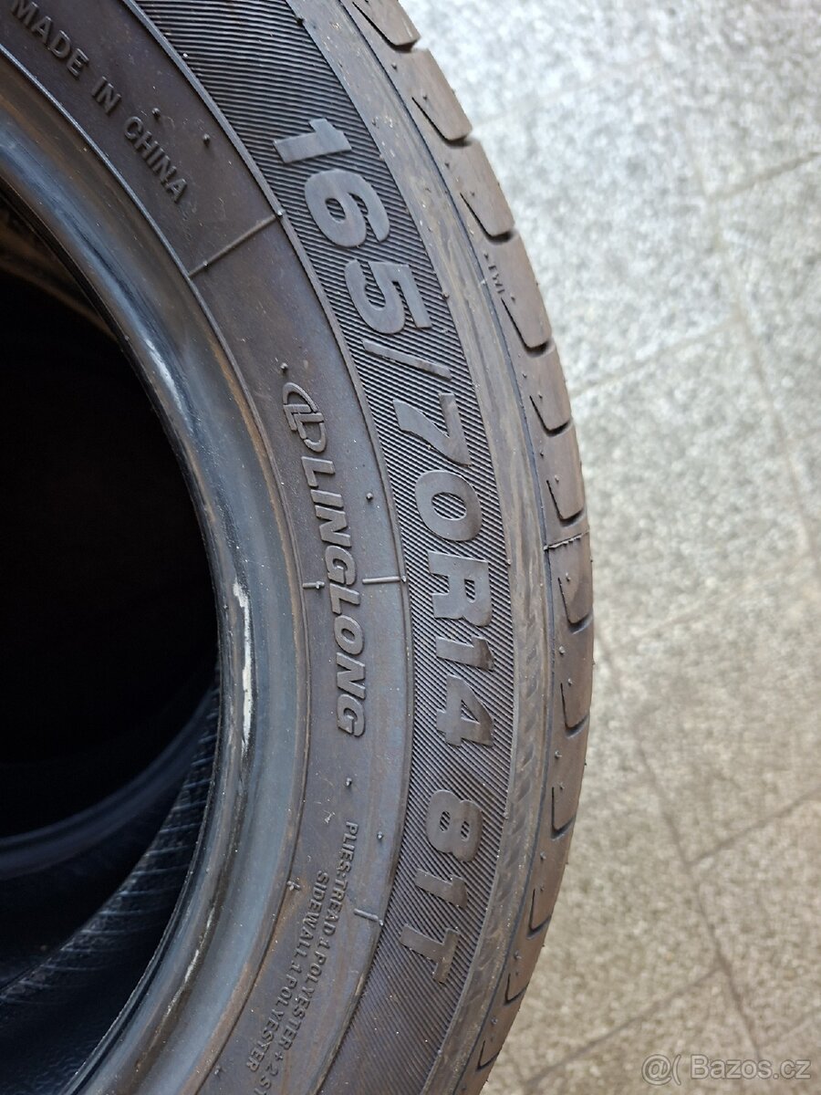 4x letni pneu 165/70 R14 - 3