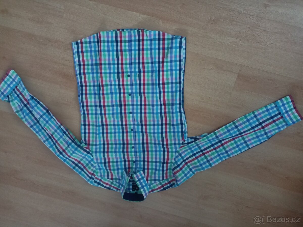 Nová pánská body fit košile Olymp Level Five/40-M - 3