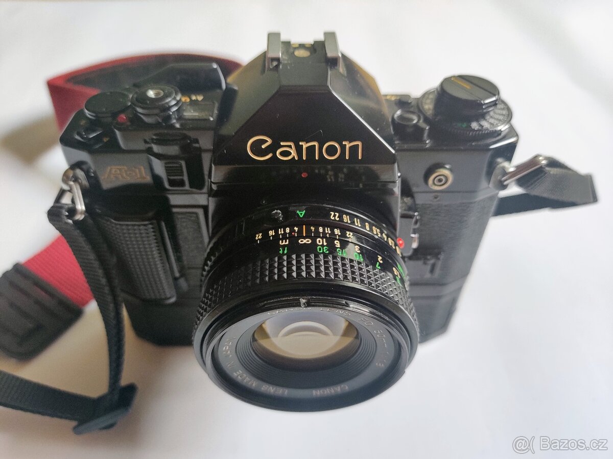 CANON A1 včetně velkého množství příslušenství - 3