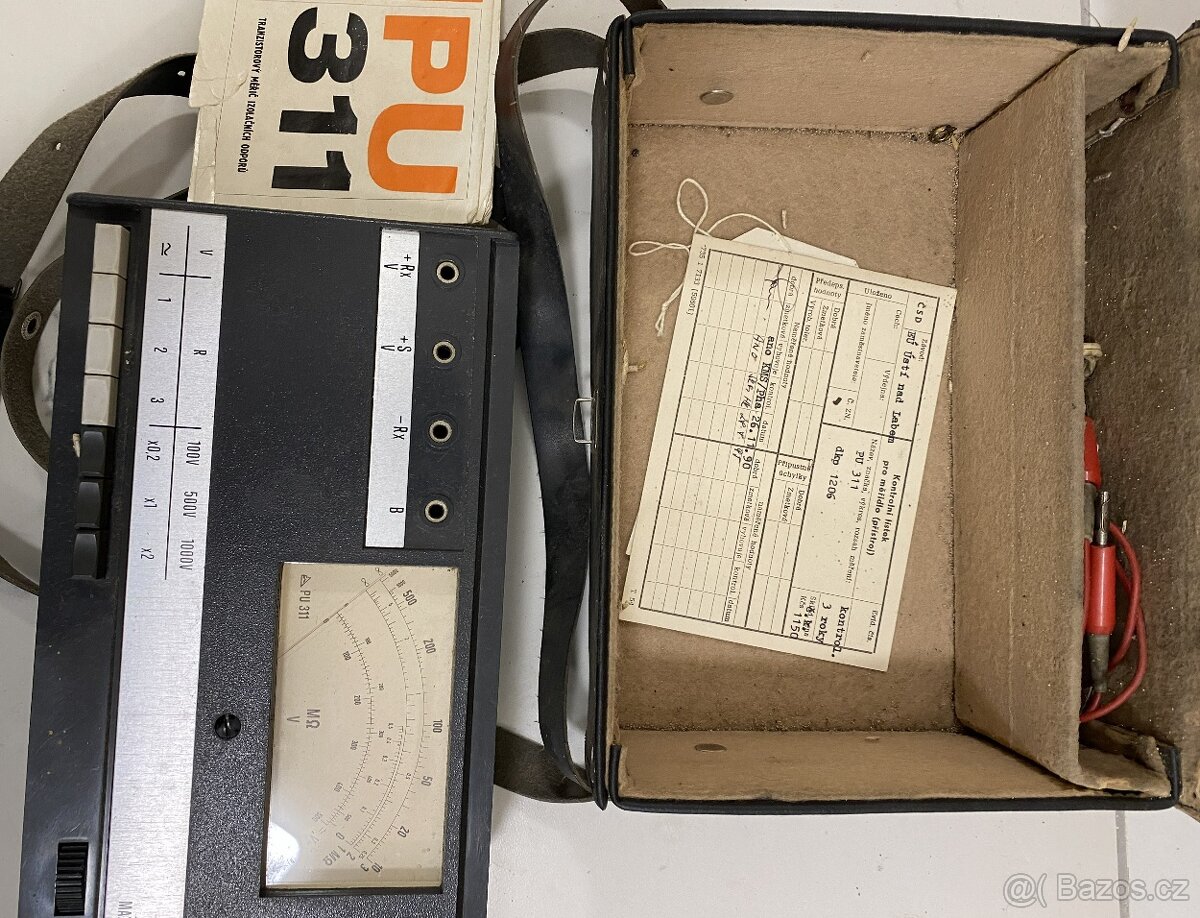 Tranzistorový měřič izolačních odporů - 3