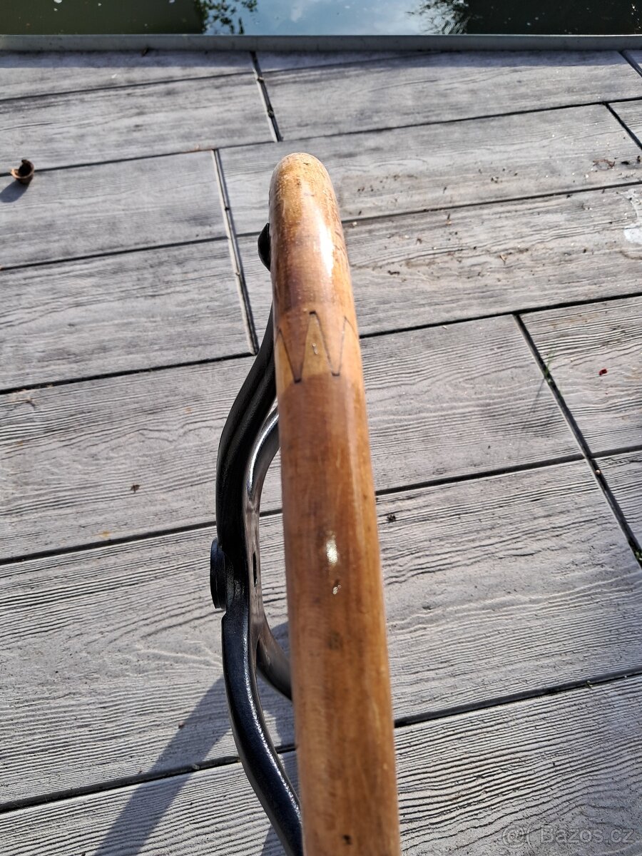 Dřevěný volant cca 1930 - 3