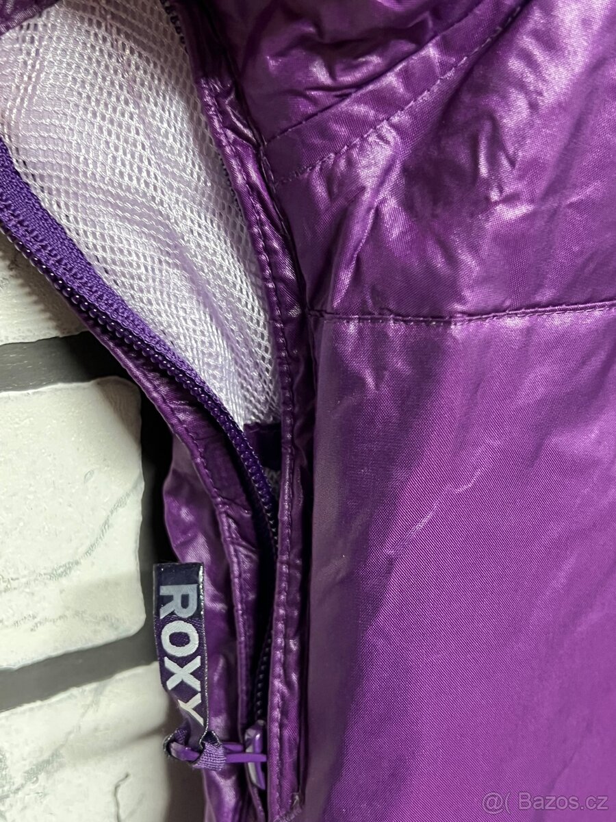 ÚŽASNÁ dámská lyžařská PÉŘOVÁ BUNDA ROXY za SUPER CENU - 3