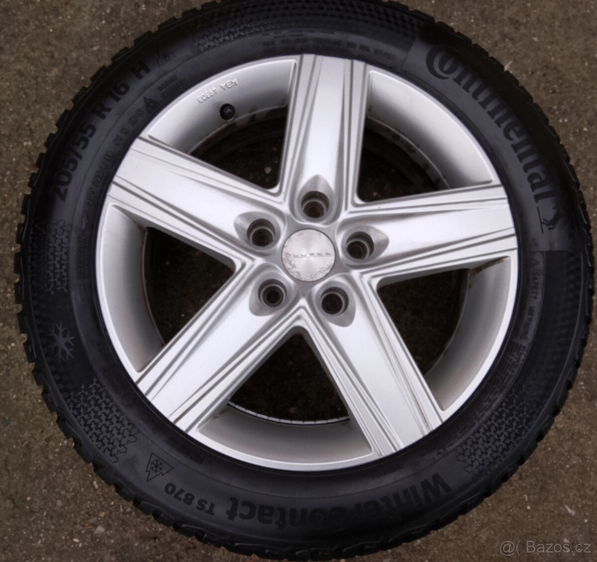 Zimní alu disky VW, Škoda , Seat 5x112 R16 - 3