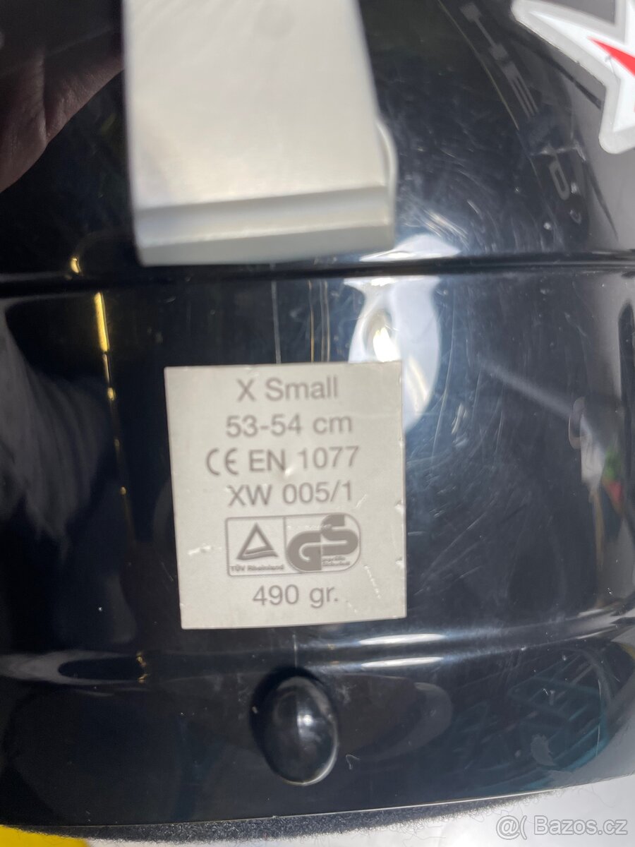 Detska lyzarska prilba s brylemi - 3