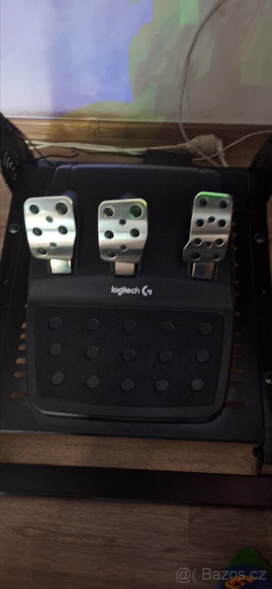 Logitech g29+stojan+radici paka+f1 mod - 3
