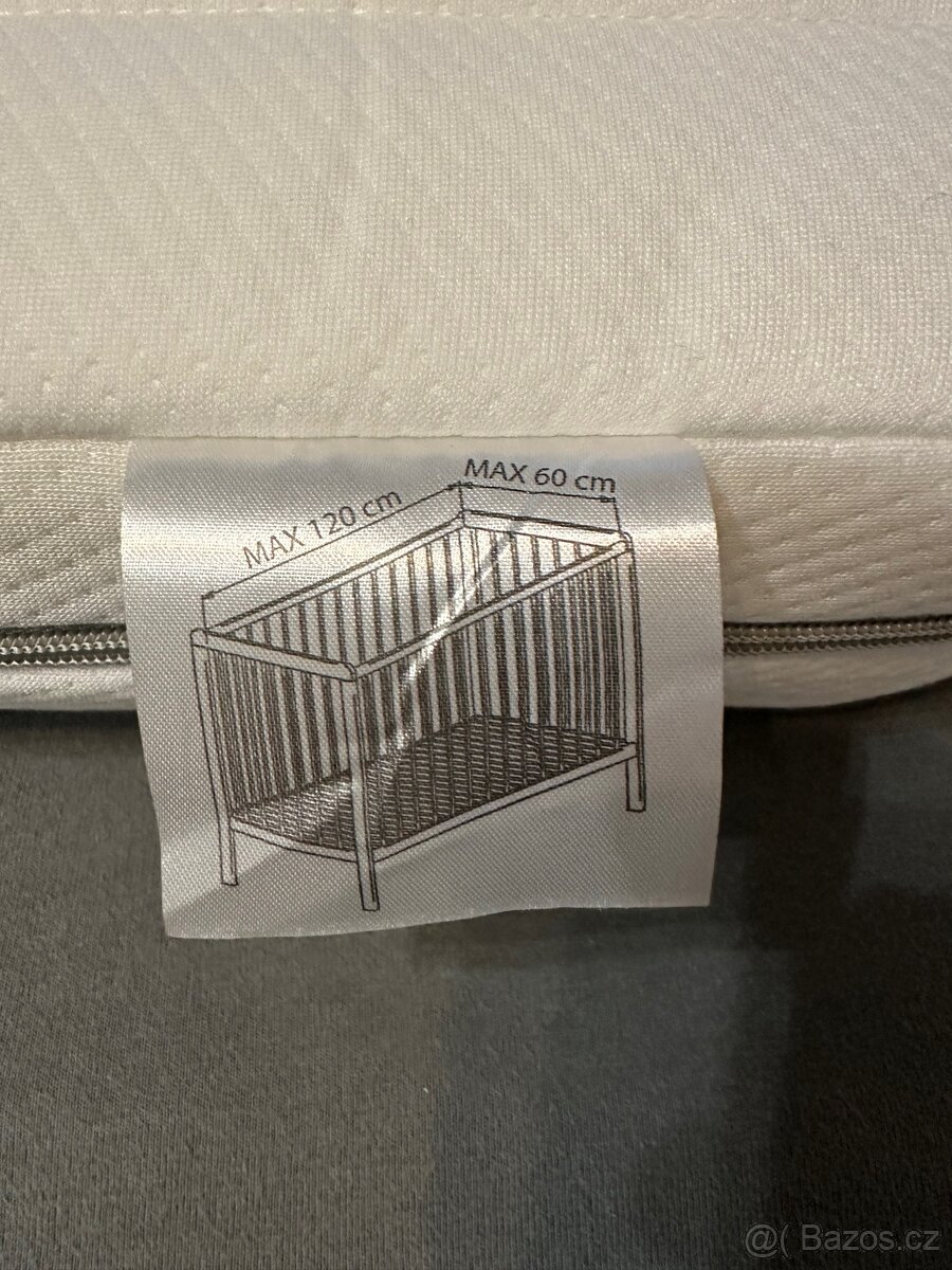 Pěnová matrace do dětské postýlky 60x120 - 3