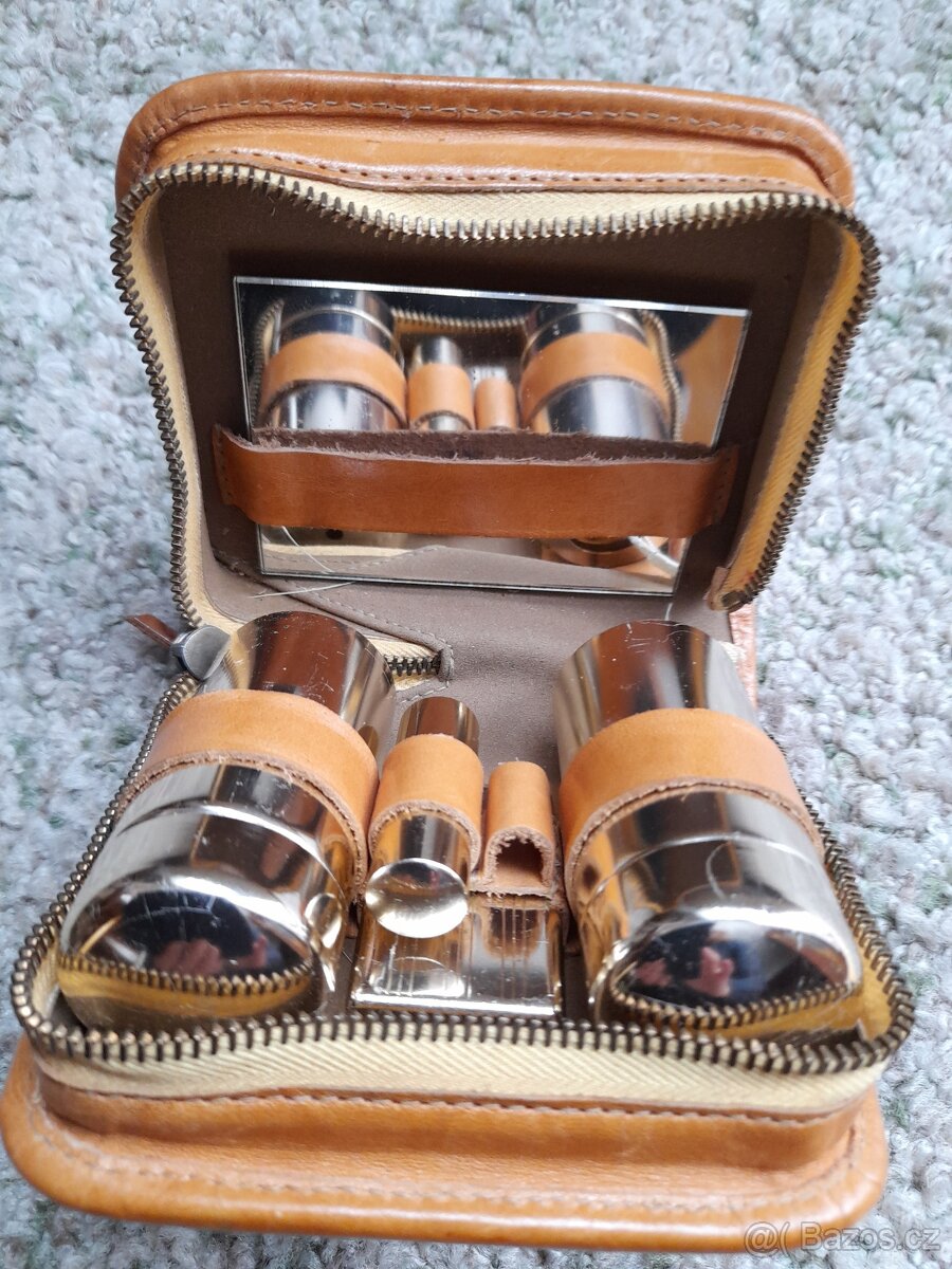 pánská retro cestovní holící sada - 3