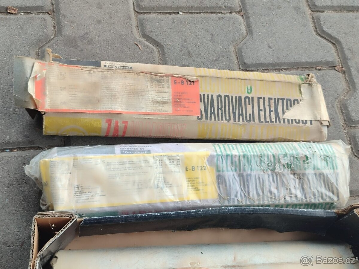 SVAŘOVACÍ ELEKTRODY JEŠTĚ STARÉ KVALITNÍ - 3