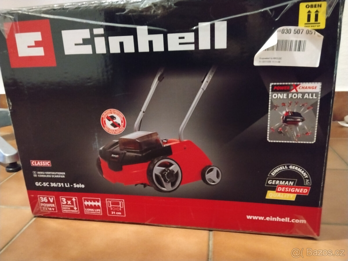 VERTIKUTÁTOR EINHELL Power X-Change Aku -SOLO+2bat - 3