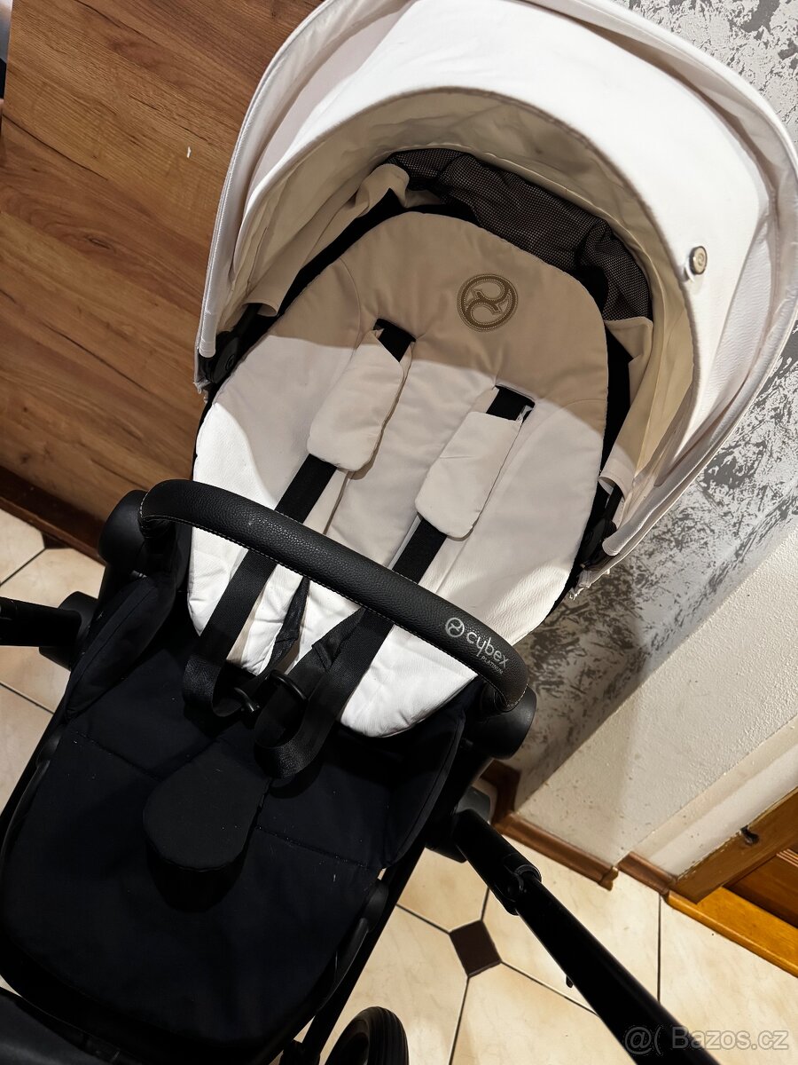 Seatpack/potah Cybex priam off white - 3