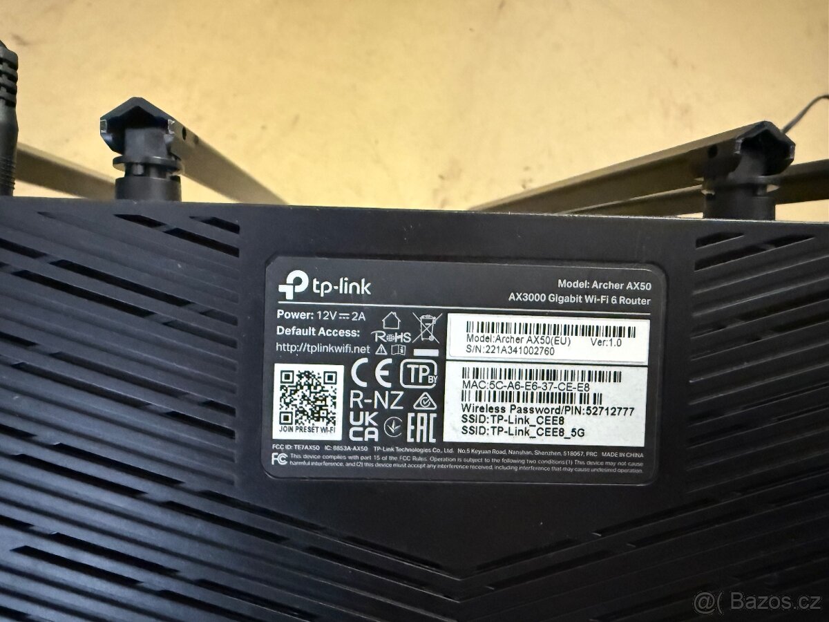 WiFi Router TP-Link Archer AX50 - 3