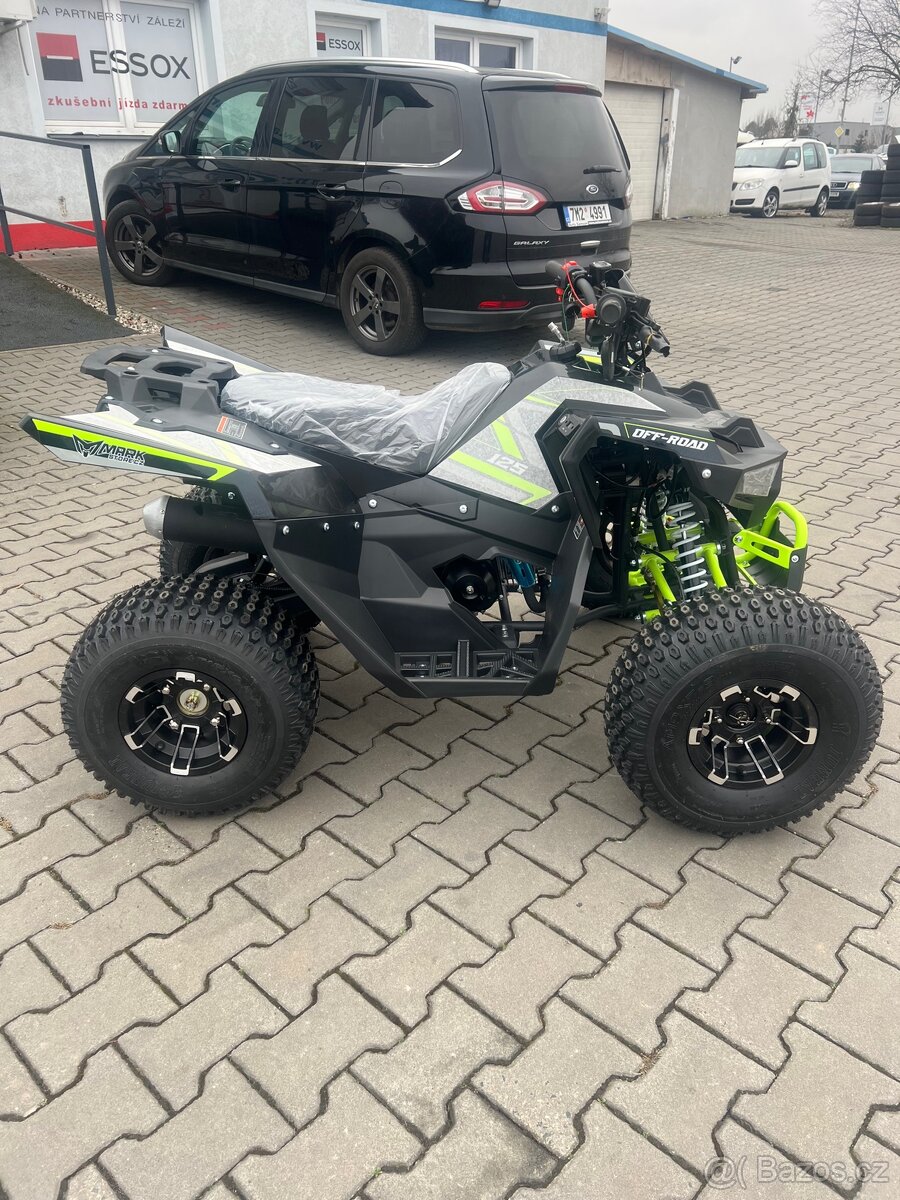 Dětská čtyřkolka FUN 125cc 3G8 - zeleno černá