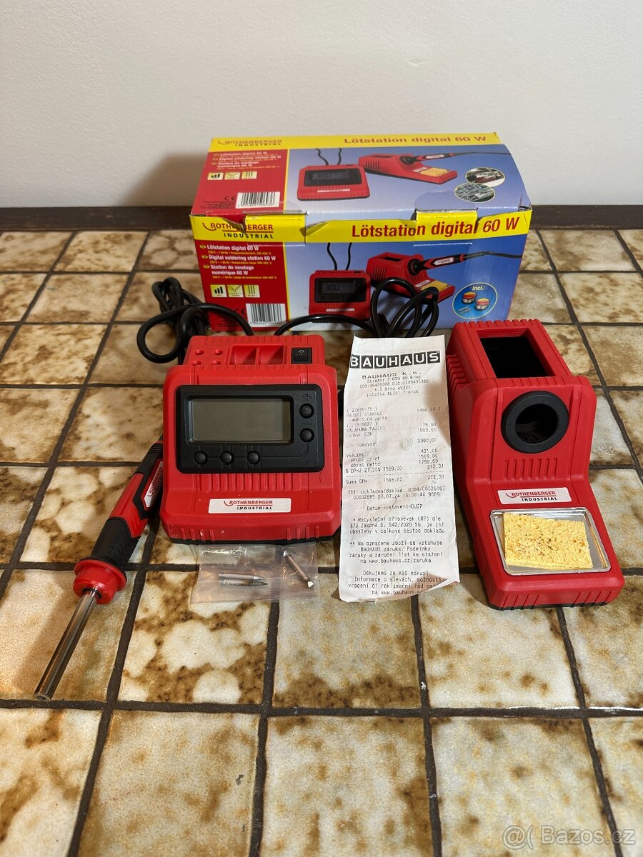 Pájecí stanice Rothenberger Industrial Lötstation Digital 60 - 3