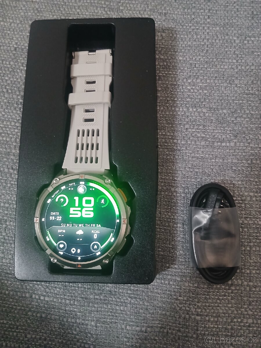 Chytré hodinky pánské šedé - 3