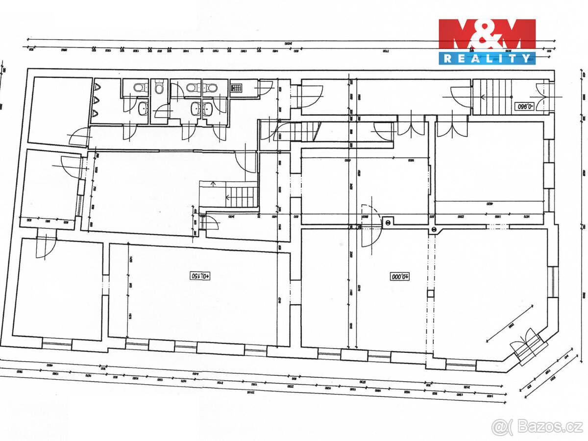 Pronájem obchodního prostoru, 221m2, ul. Riegrova, Brno - 3