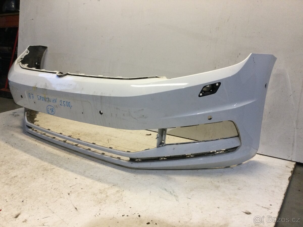 Přední nárazník VW Golf VII Sportsvan 5TA807217A - 3