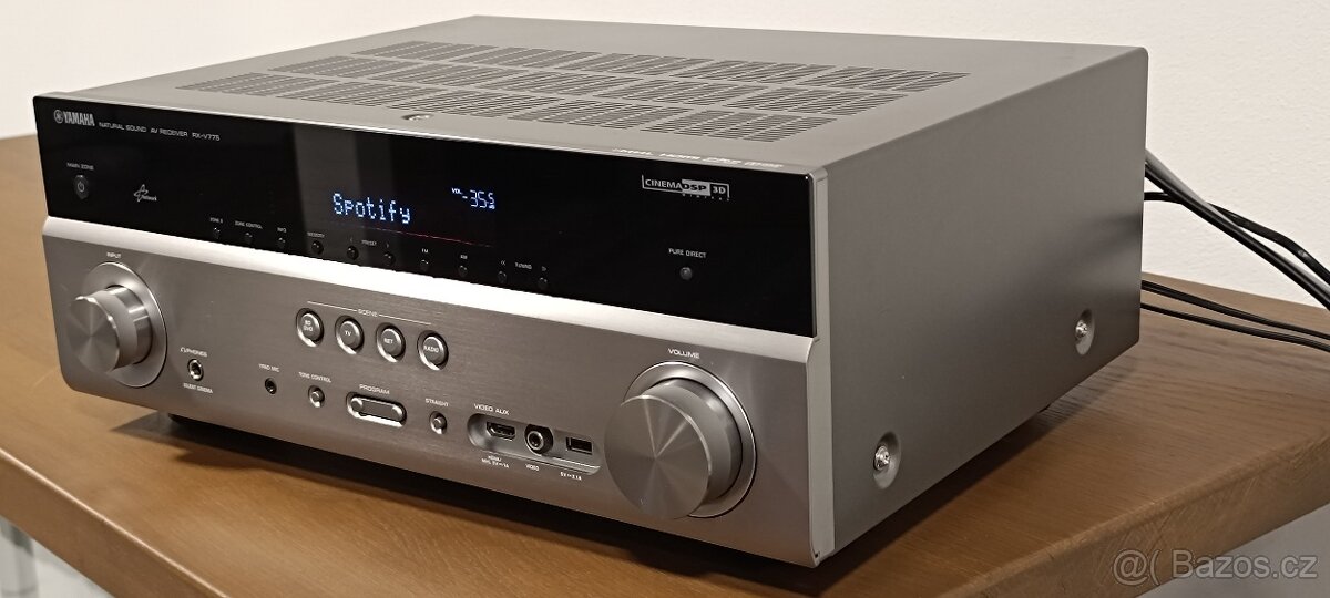 Predám strieborný 7.2 AV receiver Yamaha RX-V 775 - 3