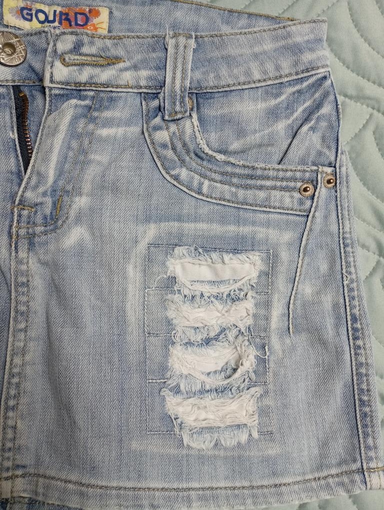 Dámská riflová sukně - 3