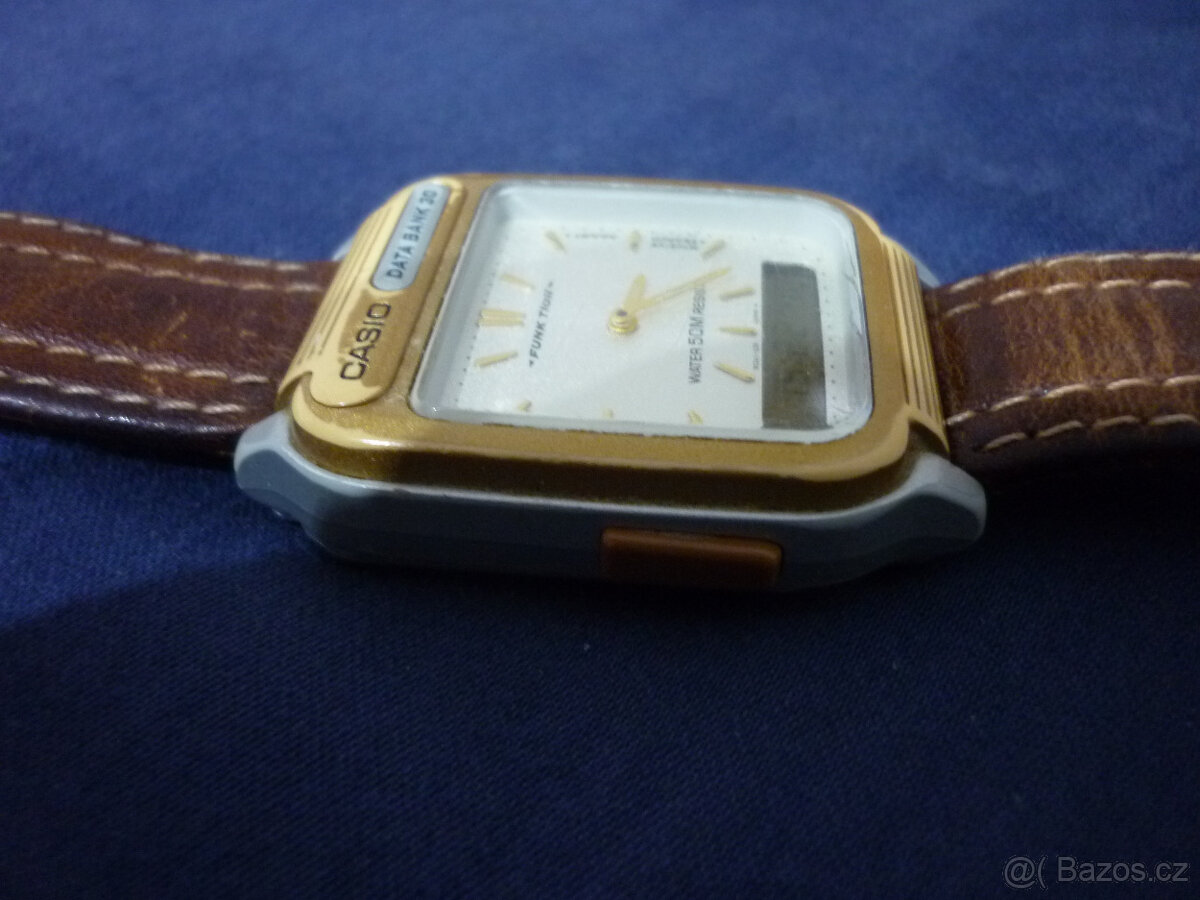 vintage hodinky Casio data bank - 3