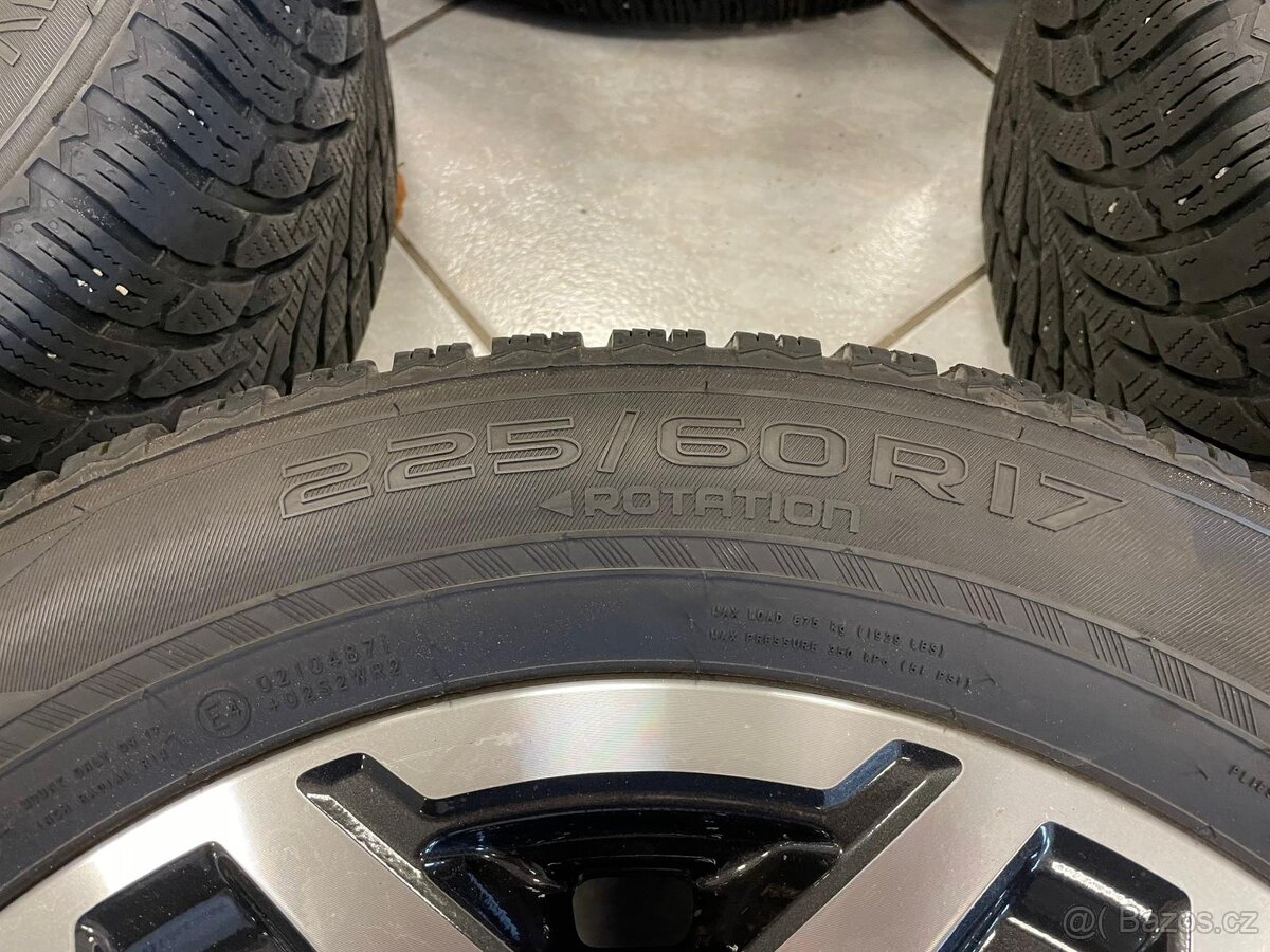 Originální ALU kola Subaru Forester pneu 6mm - 3