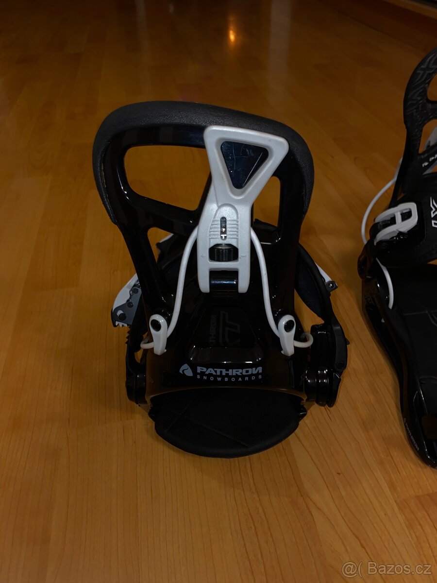 Pathron Team XT Black vázáni na snowboard L - 3