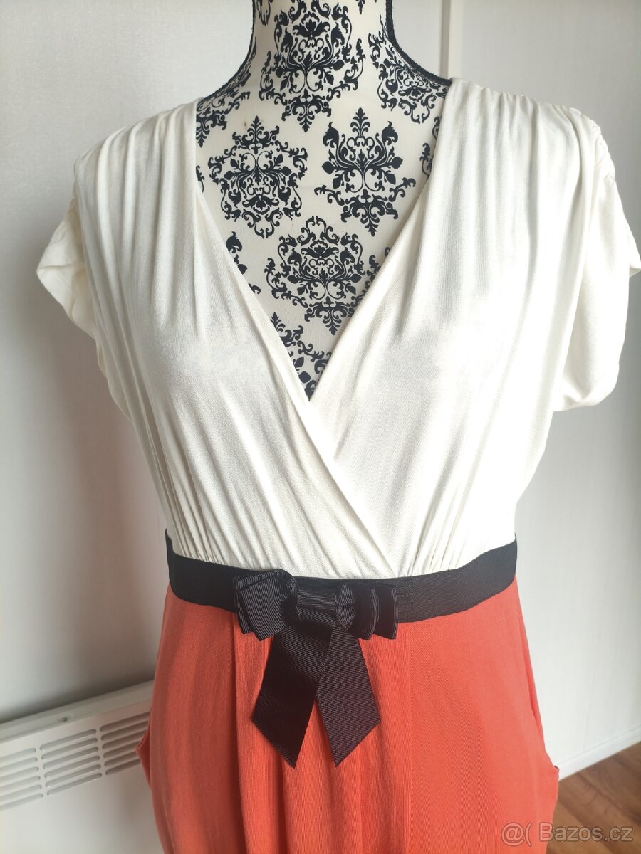 Denní šaty z viskózy vel. 40/42 - 3