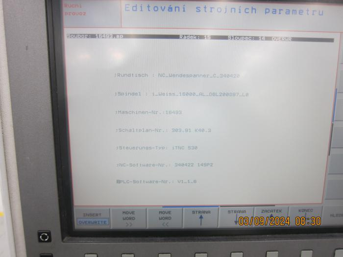 Obráběcí centra - vertikální C 600 U - 3