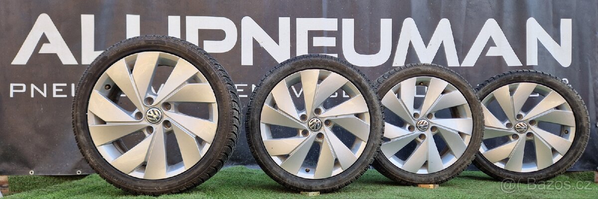 5x112 vw golf 8 R17 +❄️ zimní pneu ZÁNOVNÍ STAV - 3