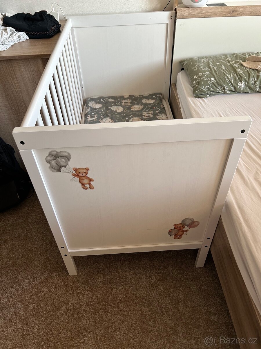 Dětská postýlka Ikea SUNDVIK - 3