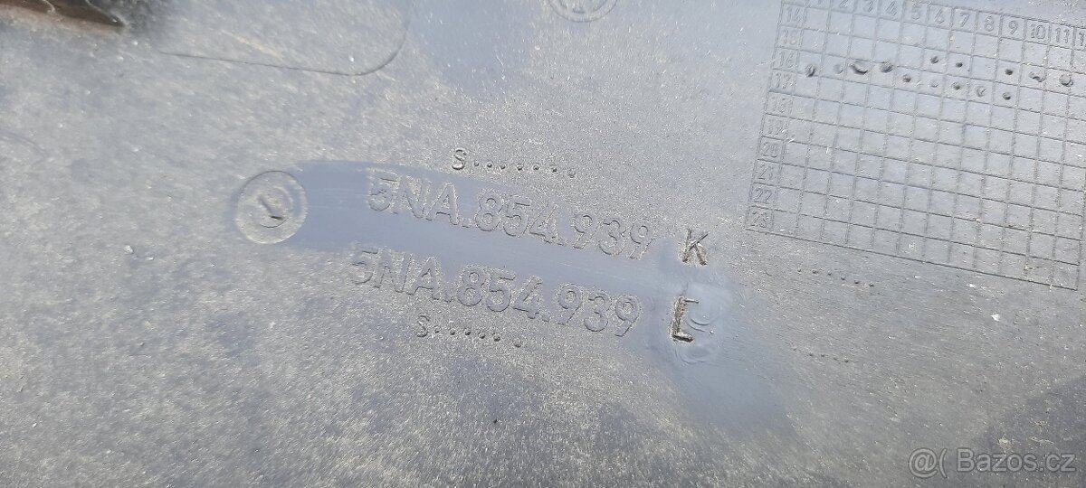 Leva predni Lista dveri vw tiguan II 5NA - 3