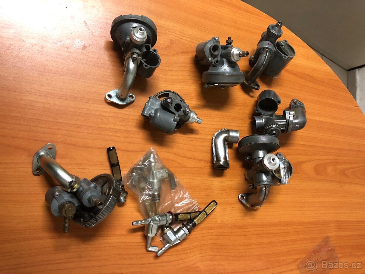 Jawa parez 550 , 555, karburace - 3