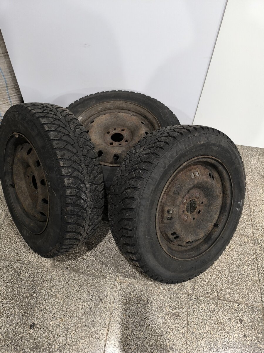 Zimní plechová kola Fiat - 3