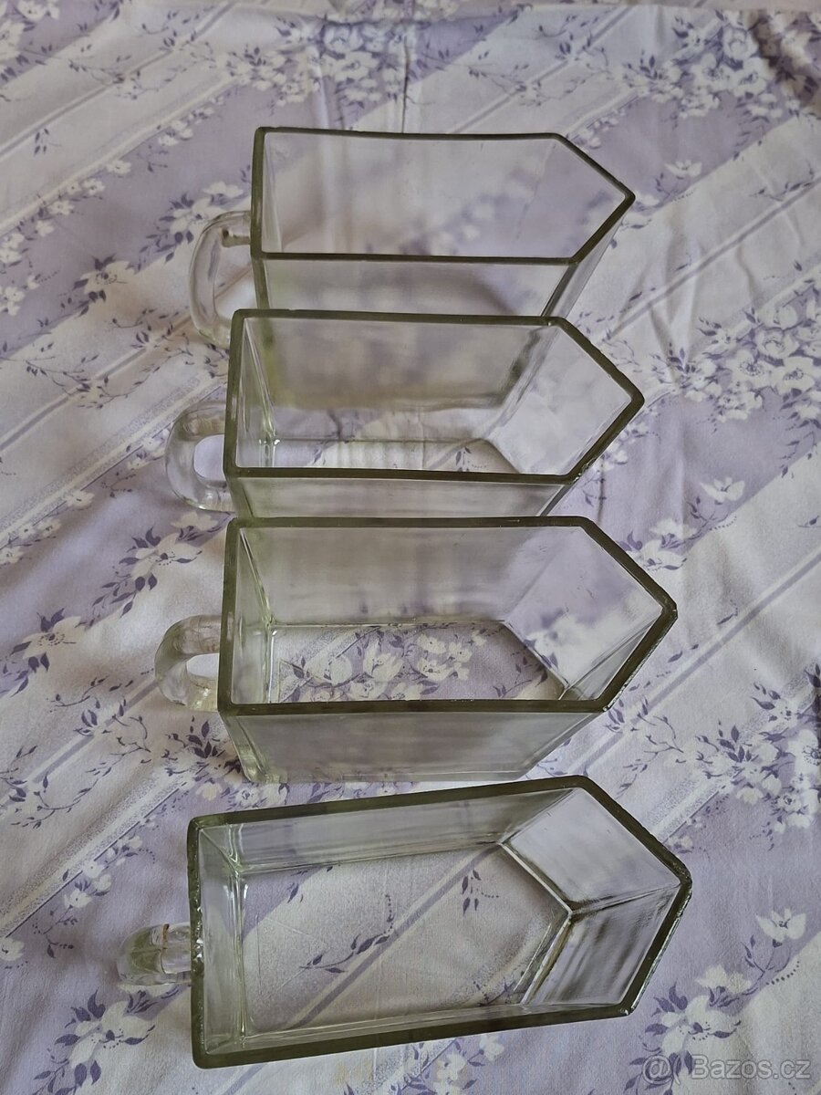 Dóza zásobnice skleněná na potraviny RETRO - 3