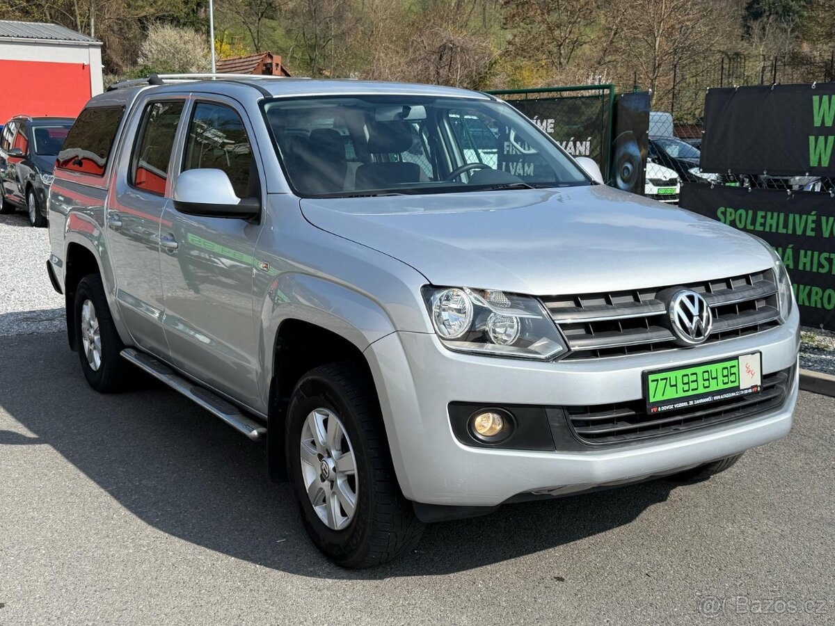 VW AMAROK 2,0 TDI 120 KW 4x4 - TOP STAV, TOP KM, TAŽNÉ - 3