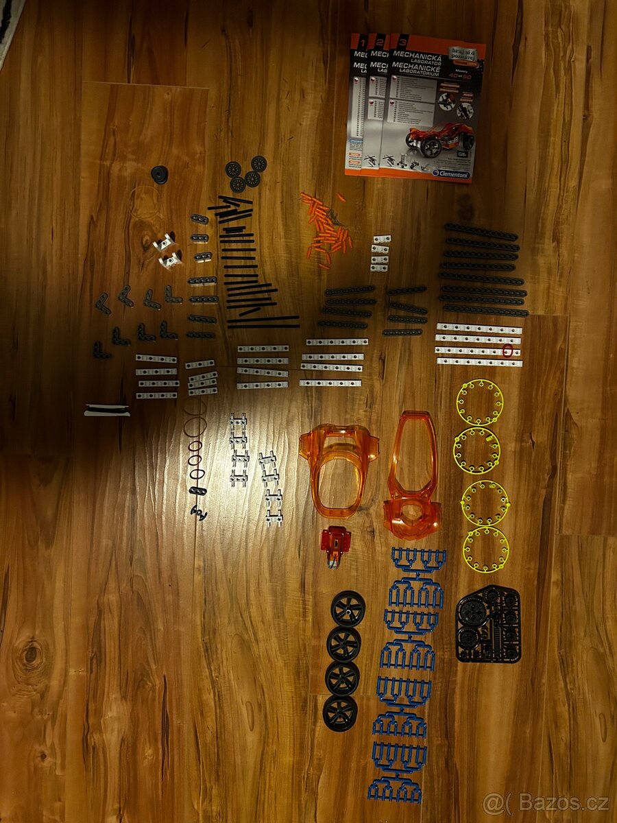 Mechanická laboratoř – stavebnice s elektromotorem - 3