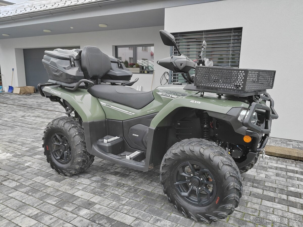 cfmoto x520 gladiátor bílá spz - 3