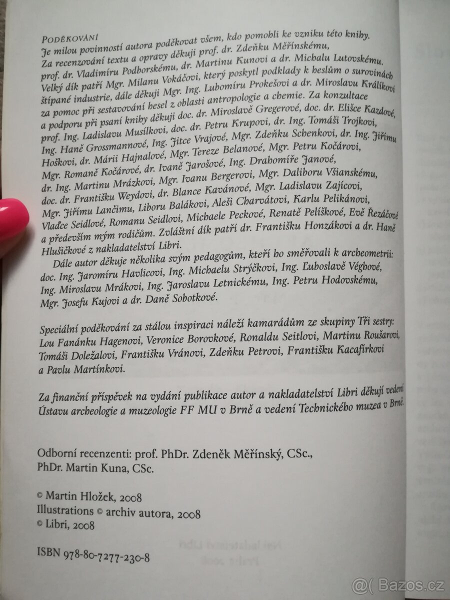 Encyklopedie moderních metod v archeologii, Martin Hložek - 3