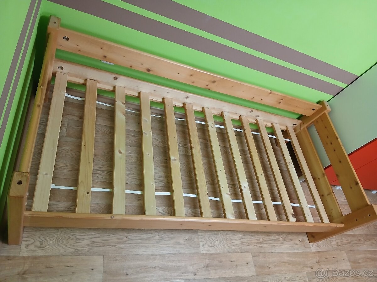 Postel SENDY + 2 zvyšovací díly - 3