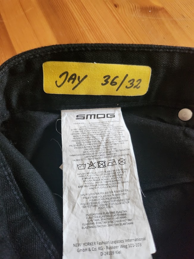 Lehce elastické jeans zn.Smog - 3