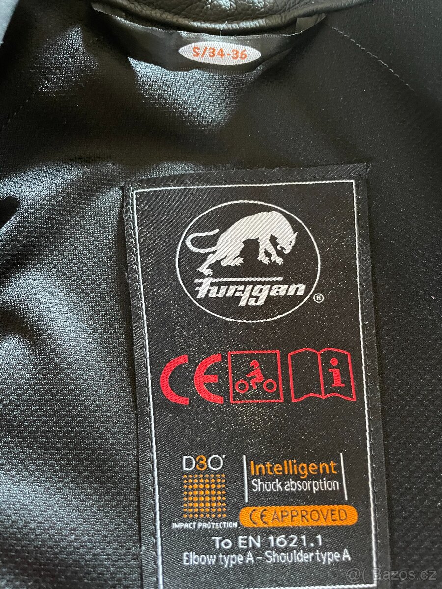 Kožená motobunda Furygan Raptor - 3