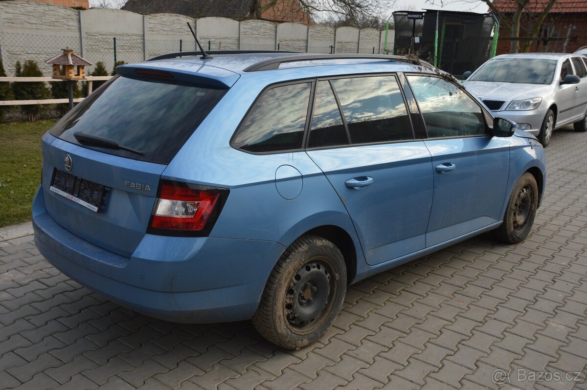 Škoda Fabia III combi 1.2TSI 81kW 81tkm klima park výhřev - 3