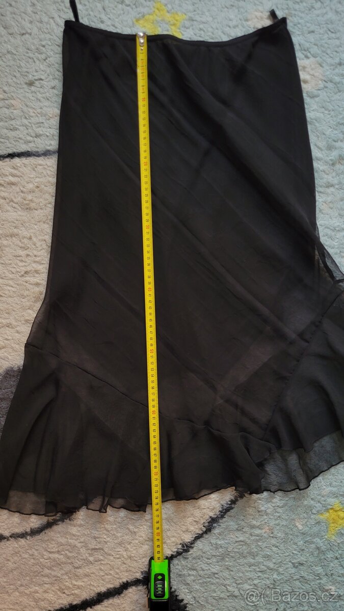 Černá elegantní sukně, vel. 46 - 3