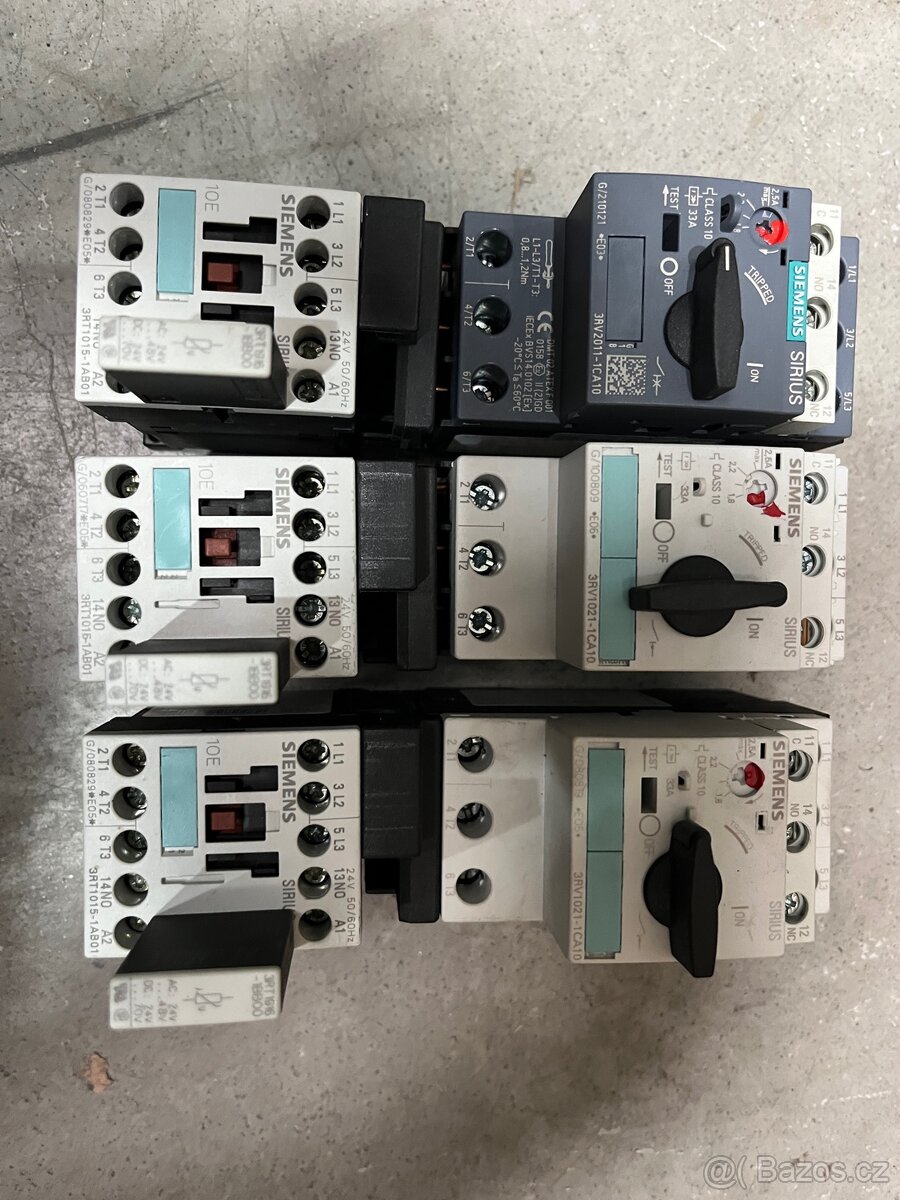 Motorové jističe - spouštěče - 3