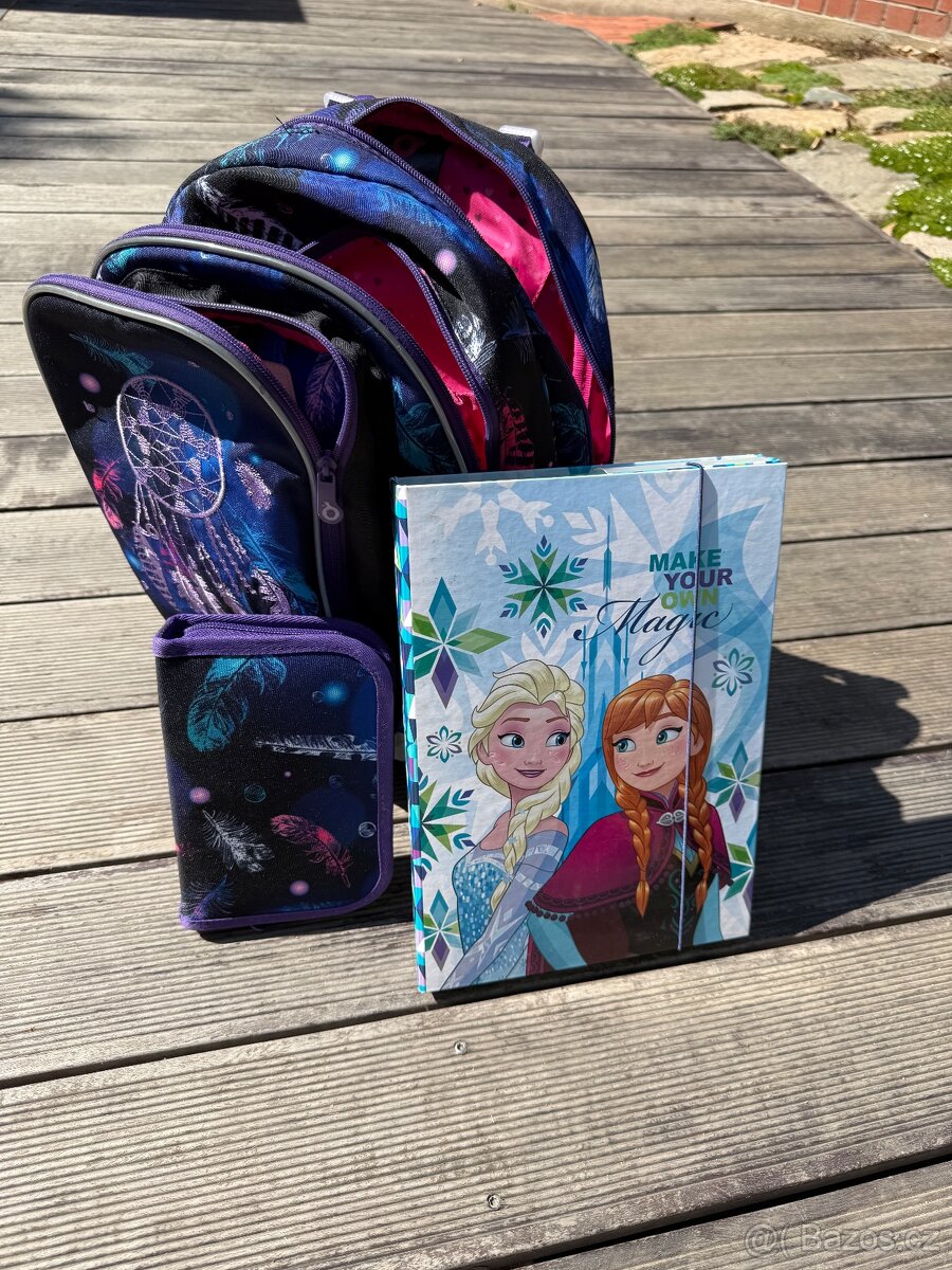 Školní taška Topgal indiánská S příslušenstvím - 3