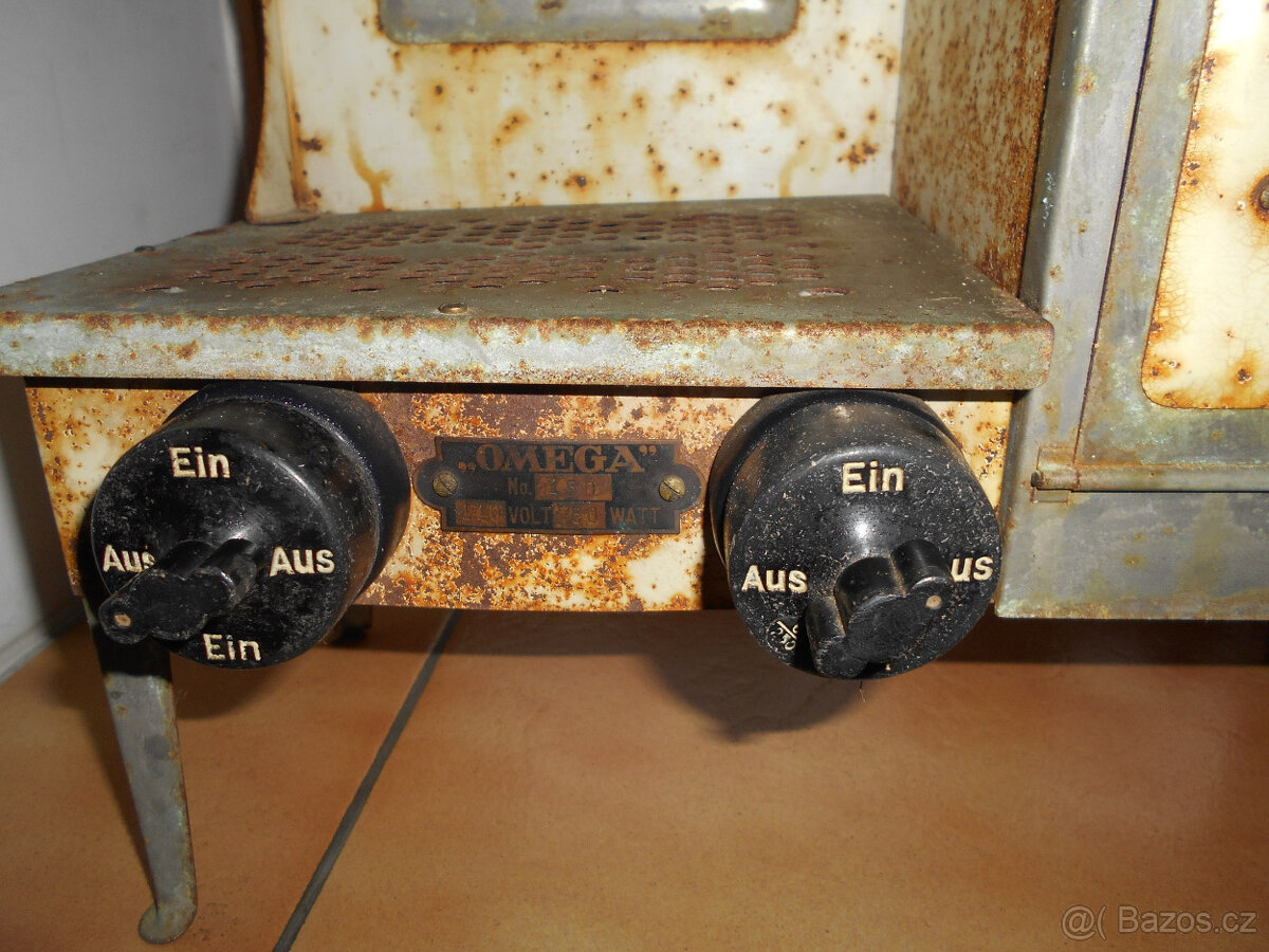 KAMÍNKA - STAROŽITNOST - STARÁ HRAČKA PRO DĚTI - 3