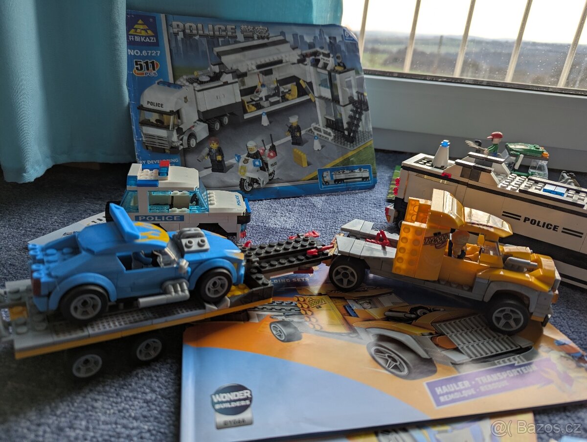 HotWheels a další neoriginální Lego - 3
