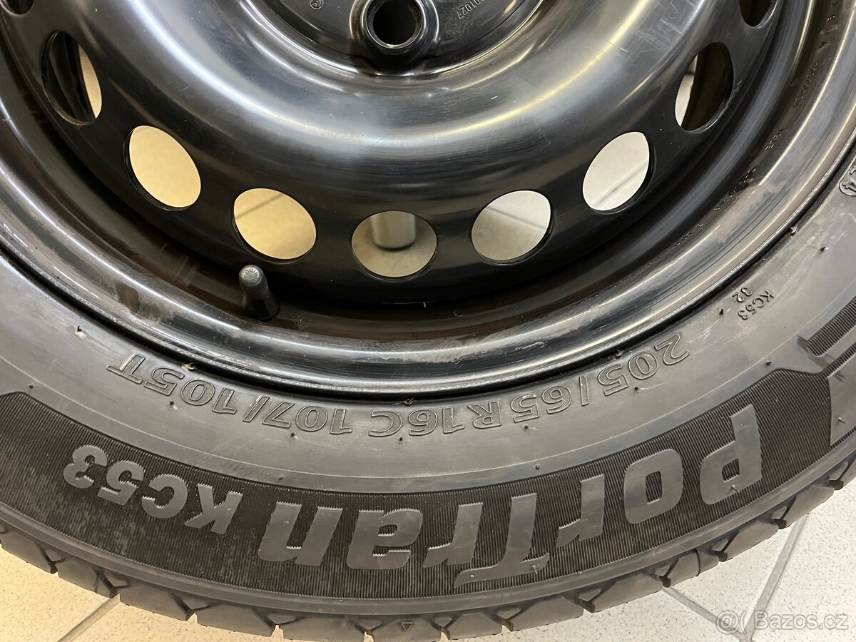 plechový disk rezervní kolo VW 5x120 R16 Transporter - 3